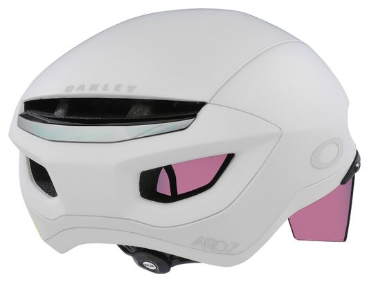 Casque Contre-la-Montre Oakley Aro7 Road Blanc