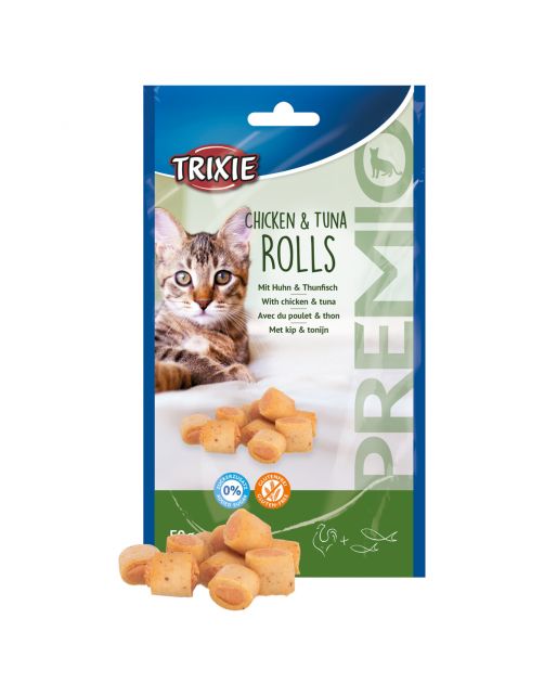 Trixie Premio - Kattensnack - Kip Tonijn 50 g