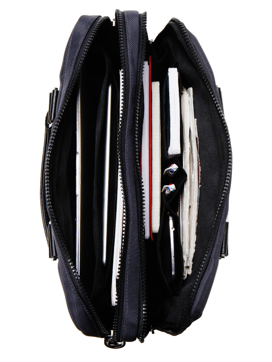 Sacoche ordinateur Hexagona Horizon 14 pouces - 2 compartiments