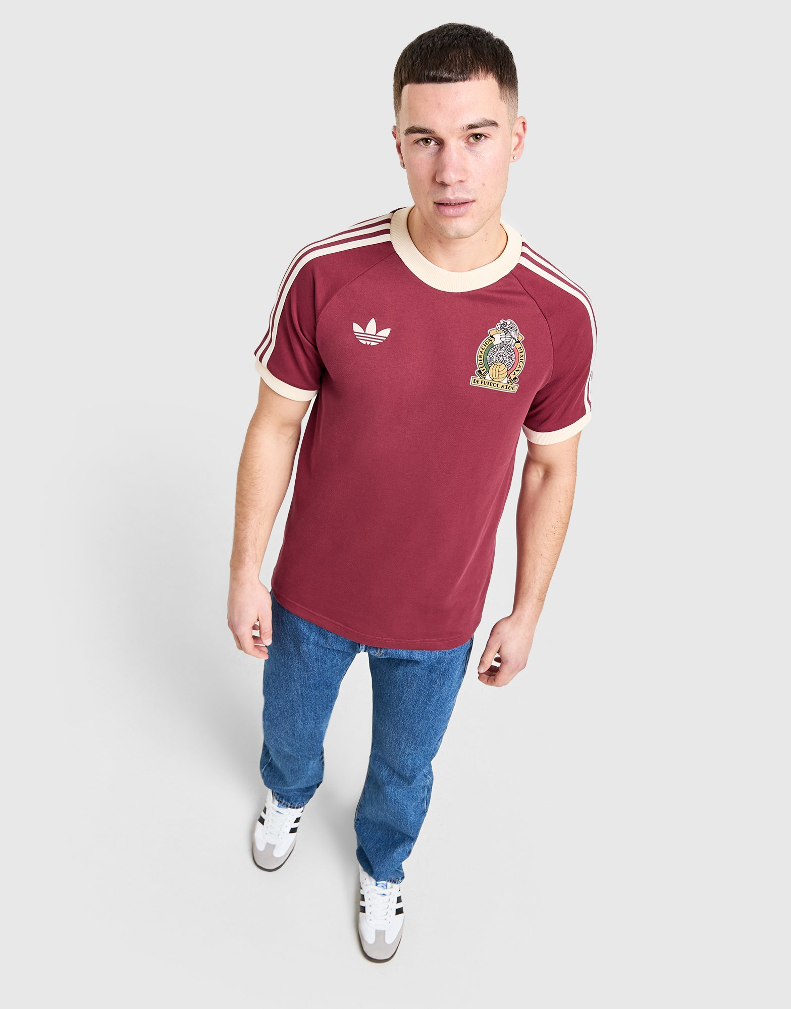 adidas Originals T-shirt Mexique 3-Stripes Homme
