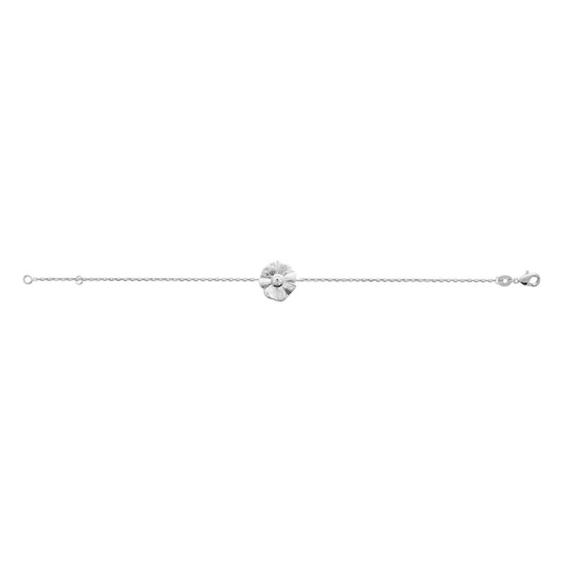 Bracelet Femme - Argent 925 - Oxyde de zirconium - Longueur : 18 cm