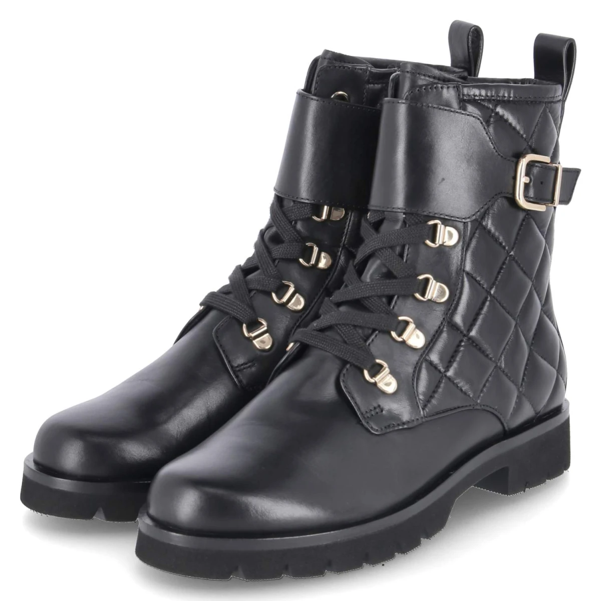 HöglSchnürstiefeletten - schwarz