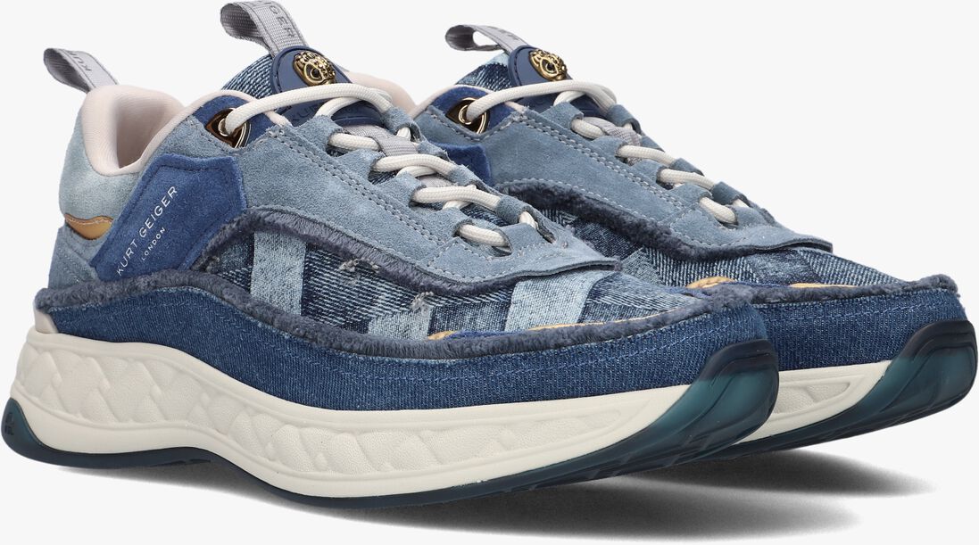 KURT GEIGER LONDON blauwe kurt geiger london lage sneakers kensington sneaker