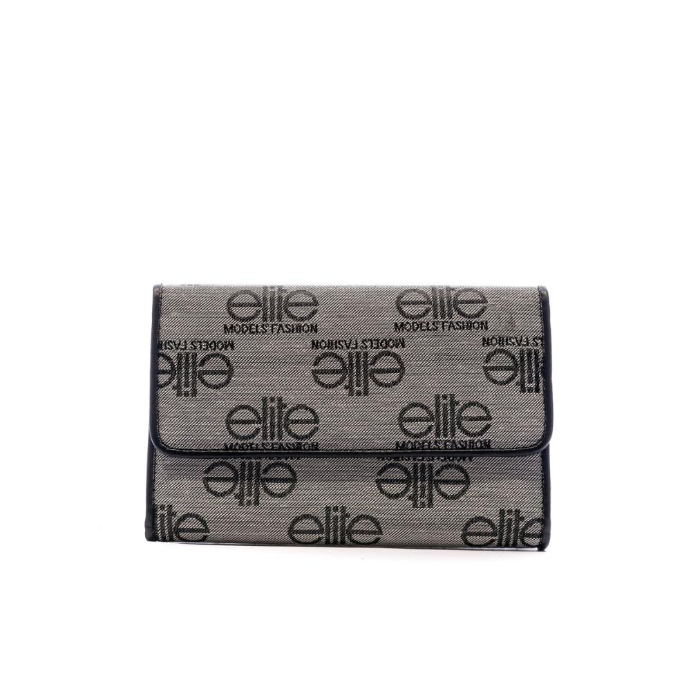 Elite Portefeuille Gris Femme Elite E6851