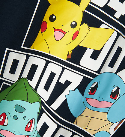 Name It T-Shirt - Noos - NkmDazz Pokémon - Dark Sapphire m. Prin