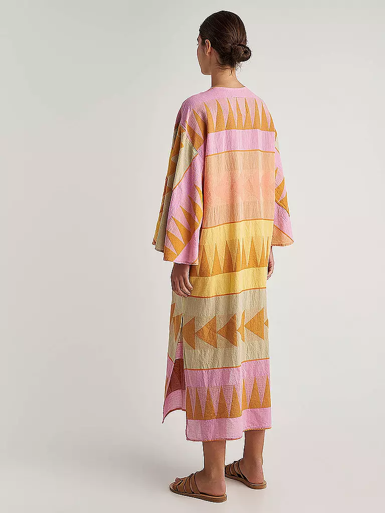 PEARL & CAVIAR Maxikleid ZAKAR orange