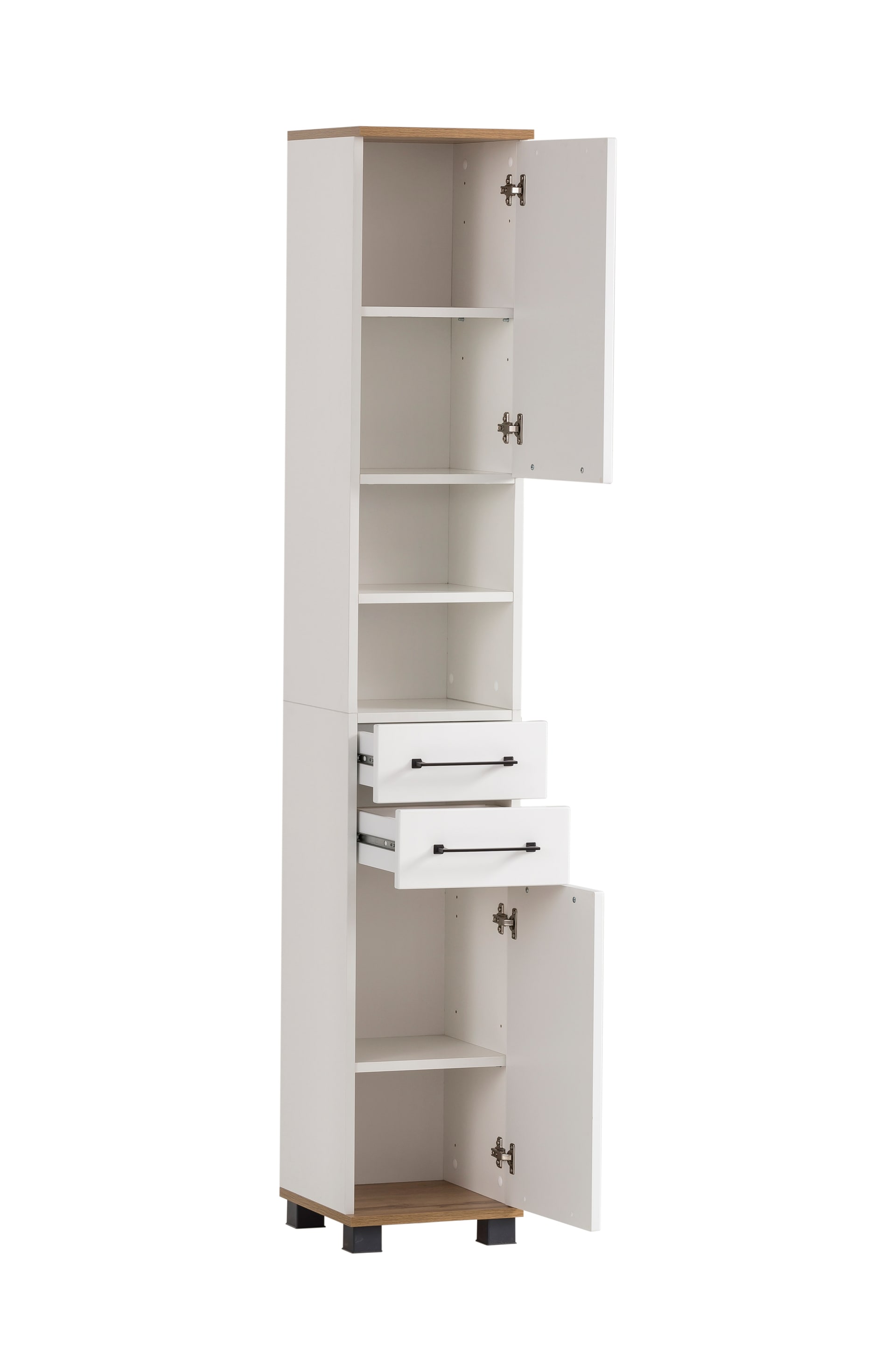 Bad-Hochschrank H300/154220 weiß