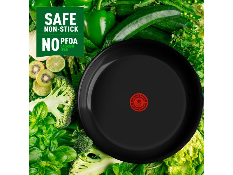 Tefal Bratpfanne Renew On Black 28 cm Umweltfreundliche Keramikpfanne