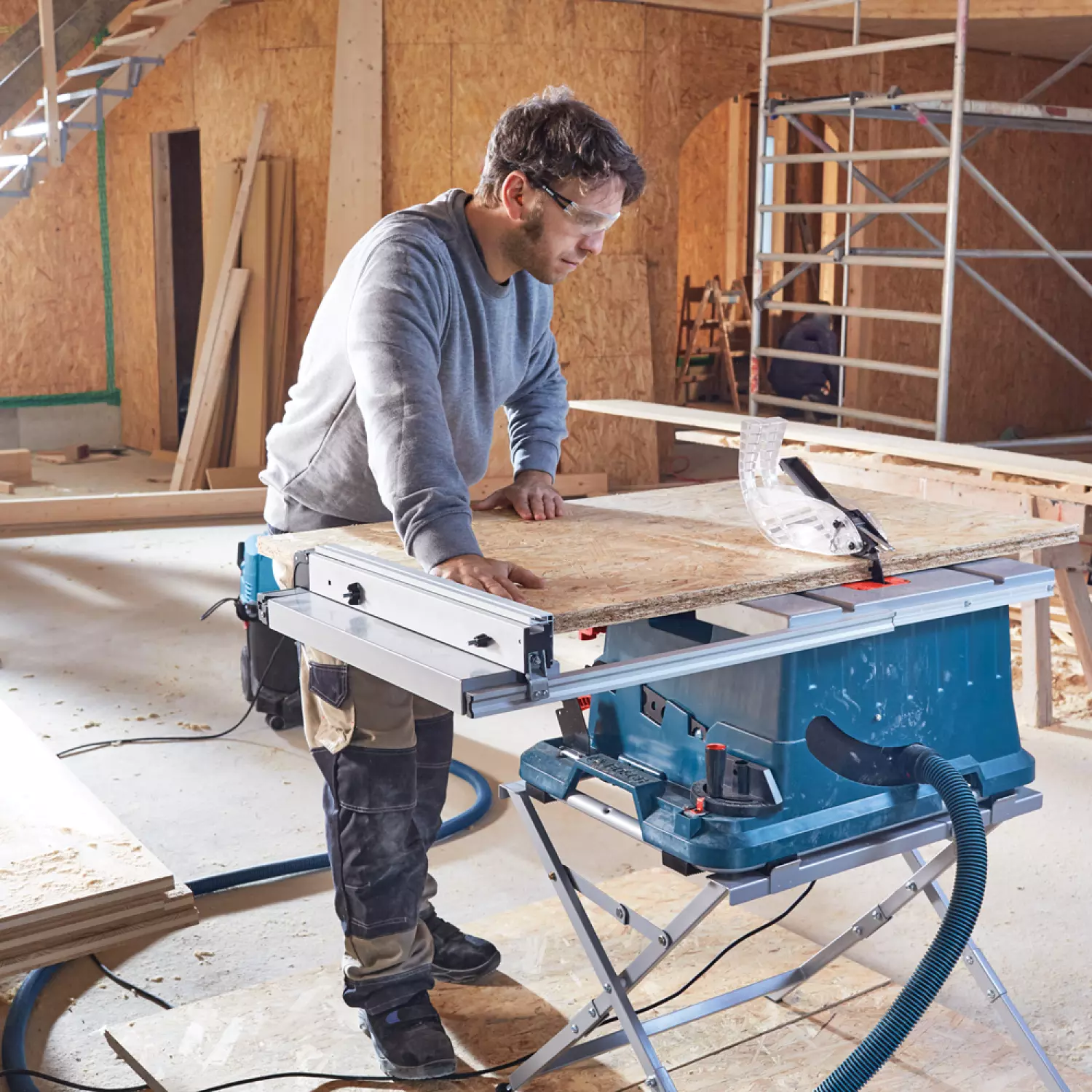 Bosch GTS 635-216 Zaagtafel   Onderstel GTA 560 - 1600W - 216 x 30mm