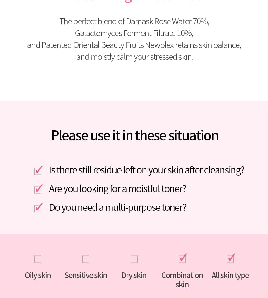 iUNIK - Rose Galactomyces Essentiële Toner 200ml