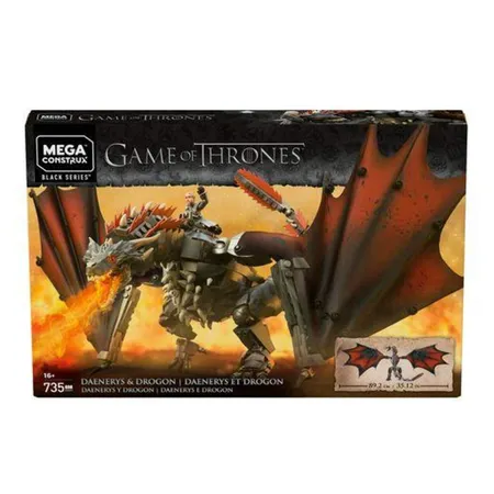 Mattel Mega Construx Probuilder Game of Thrones Daenerys & Drogon