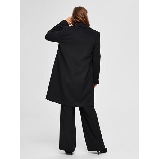 Selected Femme Sasja Frakke, Sort, 34