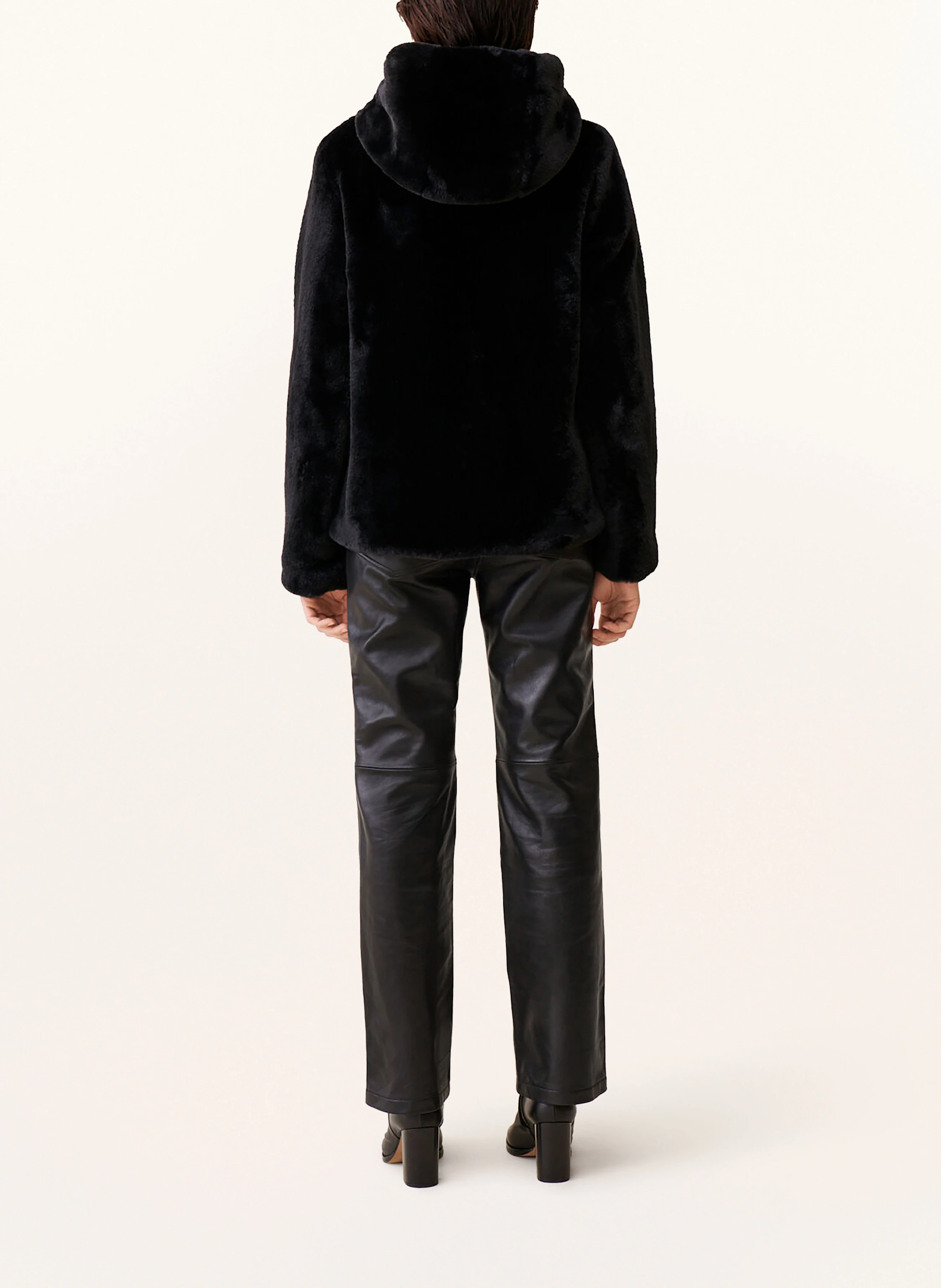 CLAUDIE PIERLOT Kunstfell-Jacke