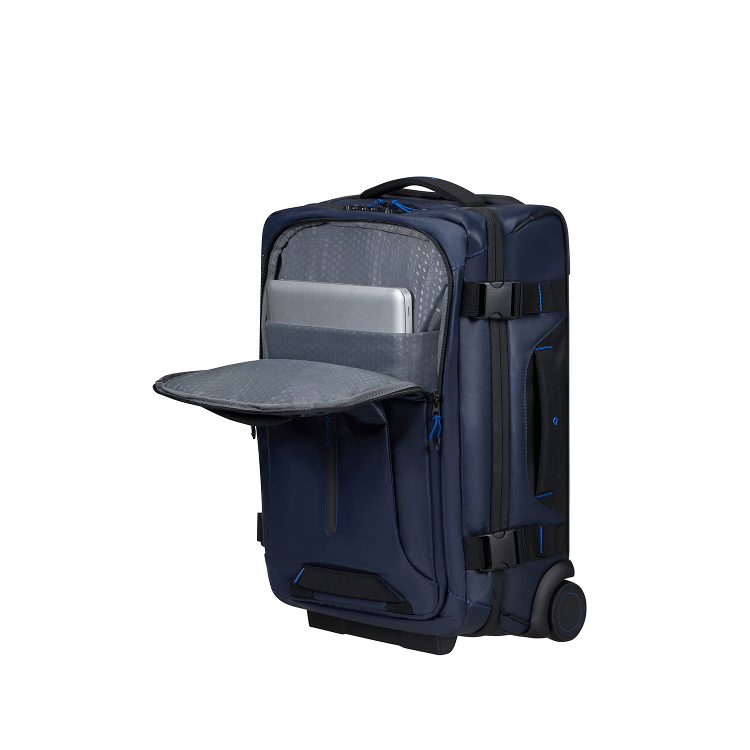 Samsonite Ecodiver Duffle/Wheels 55/35 blue nights