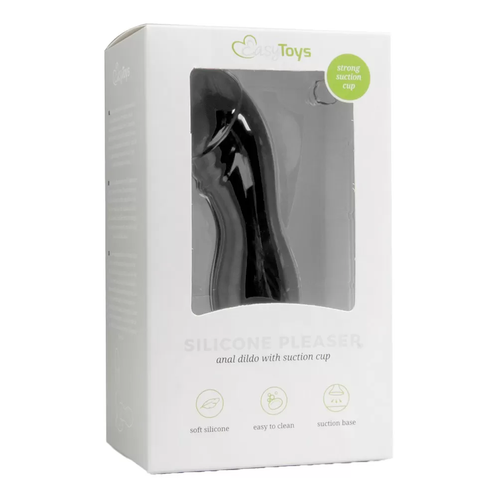 EasyToys Curvy Silicone Dildo