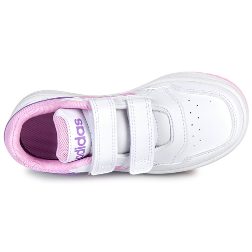 Adidas Sportswear - HOOPS 3.0 CF C - Blanc / Rose