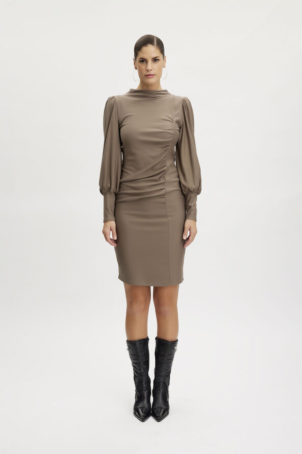 Gestuz RifaGZ puff dress Earth
