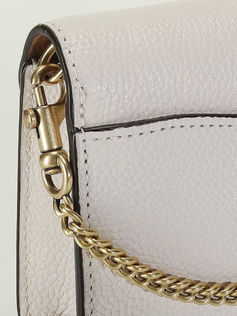 COACH Ledertasche - Mini Bag TABBY creme