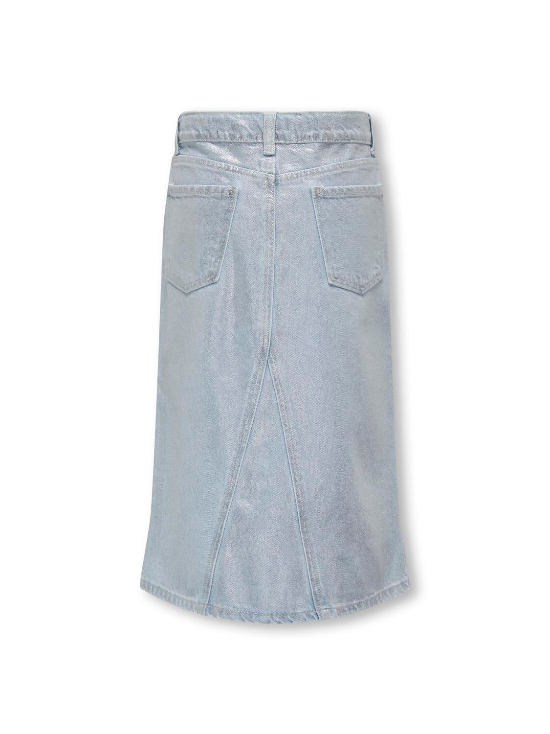 KOGCANAL Jeansrock Light Blue Denim