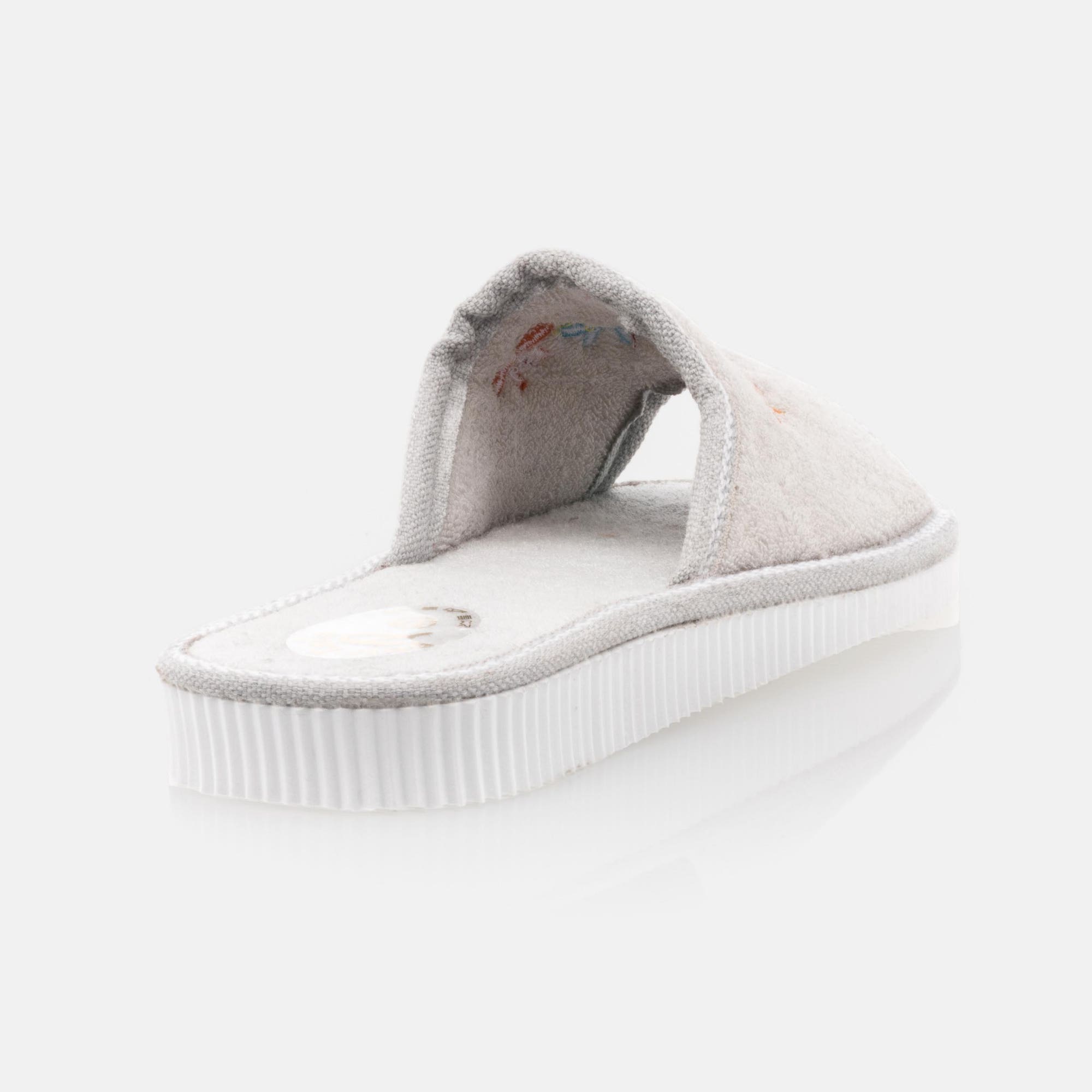 Pantoufles mules Femme gris