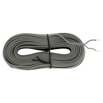 Q-Link luidsprekersnoer 2x0.25mm 25 meter grijs