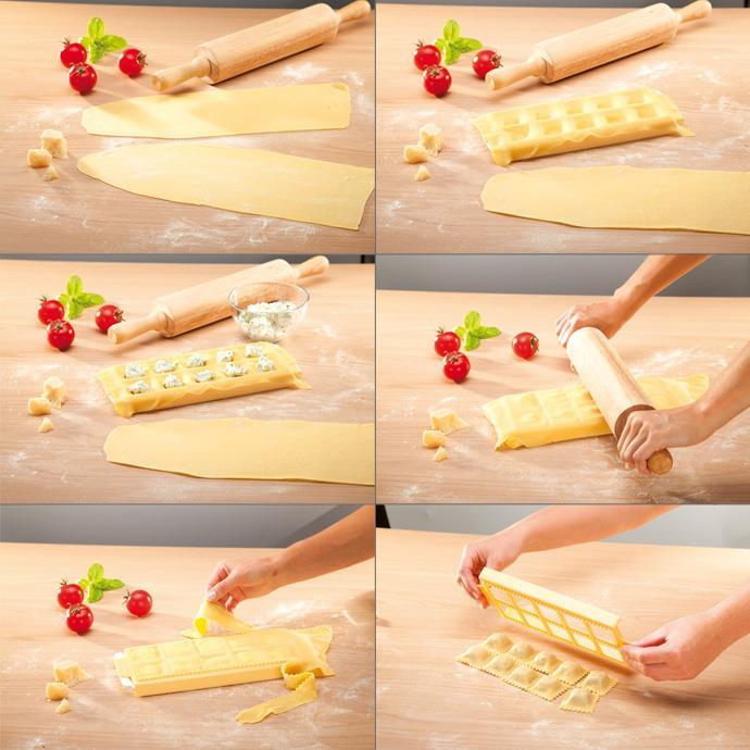 Tescoma Form für 10 eckige Ravioli DELÍCIA