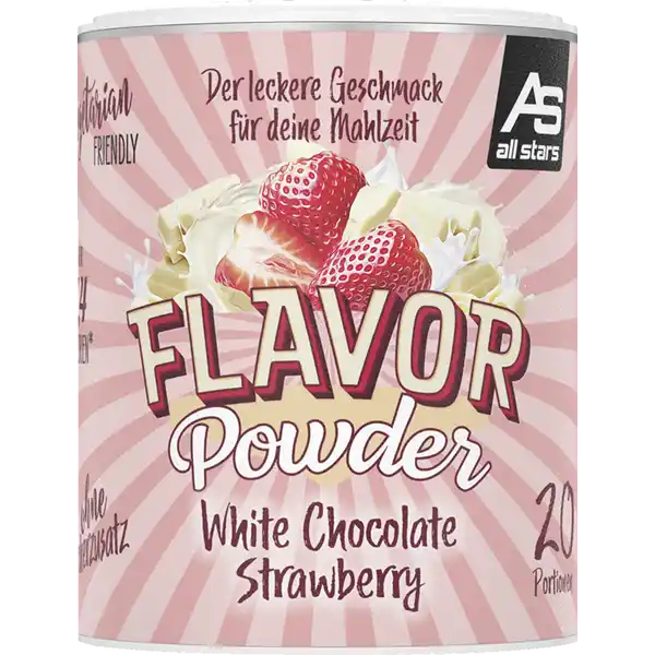 Flavor Powder White Chocolate & Strawberry