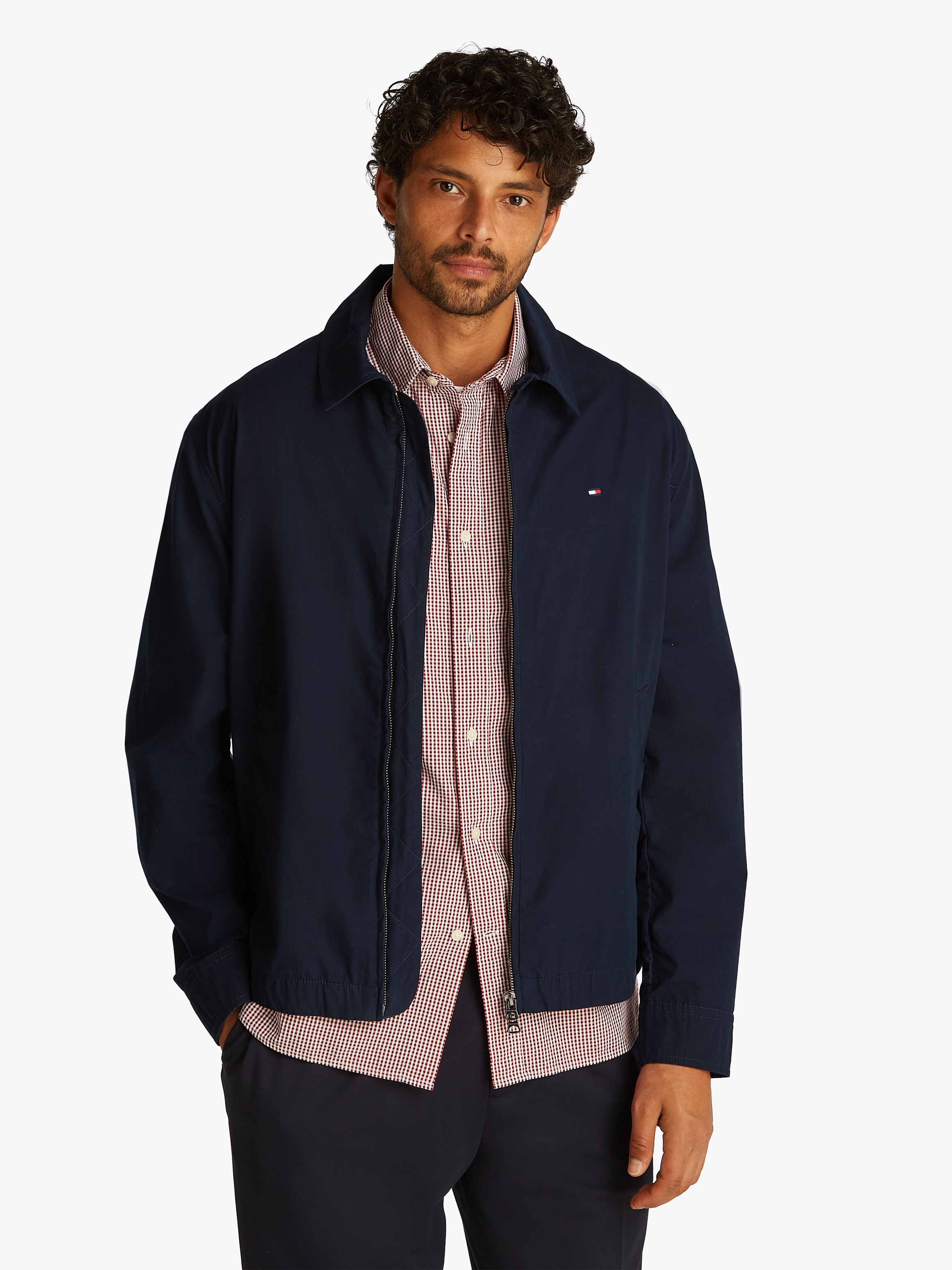 Tommy Hilfiger Kurzjacke »LIGHTWEIGHT COTTON IVY JACKET«