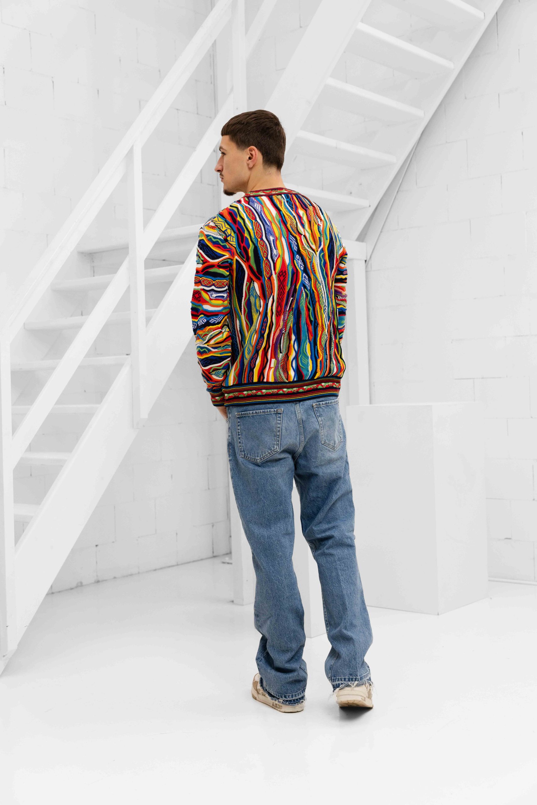 Carlo Colucci C12509 101 Sweater Heren