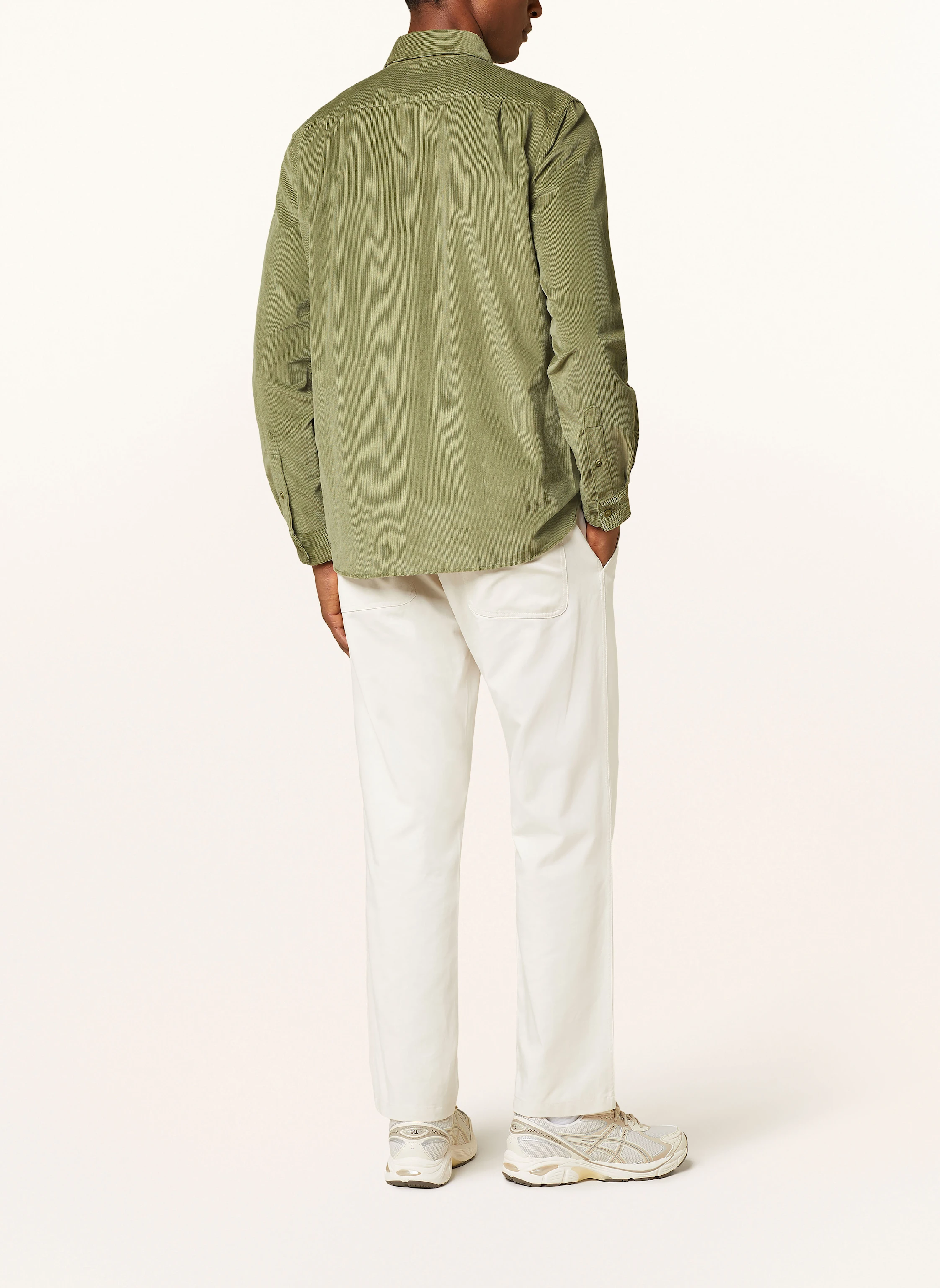 LACOSTE Cordhemd Comfort Fit