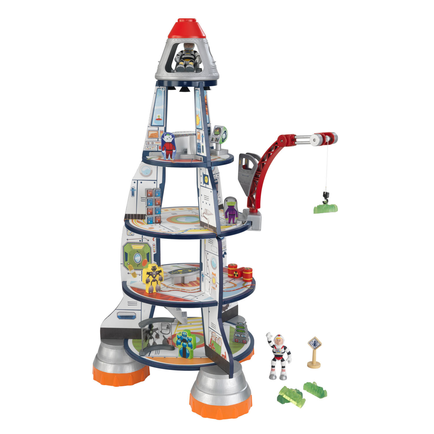KidKraft Houten Raket en Garage
