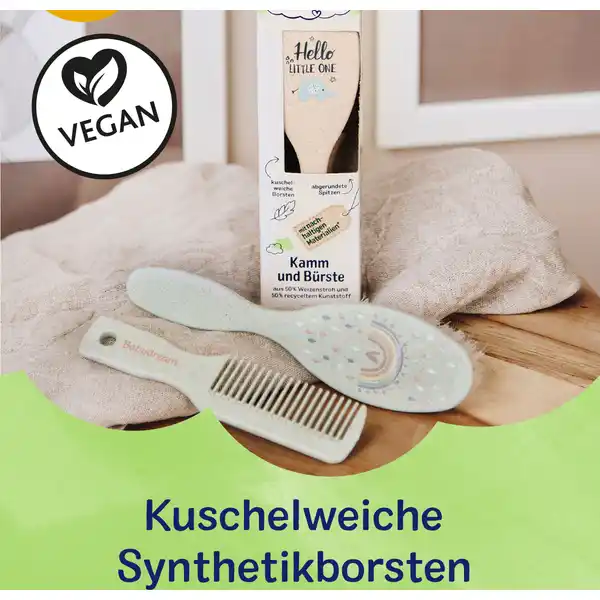 Kamm und Bürste Weizenstroh