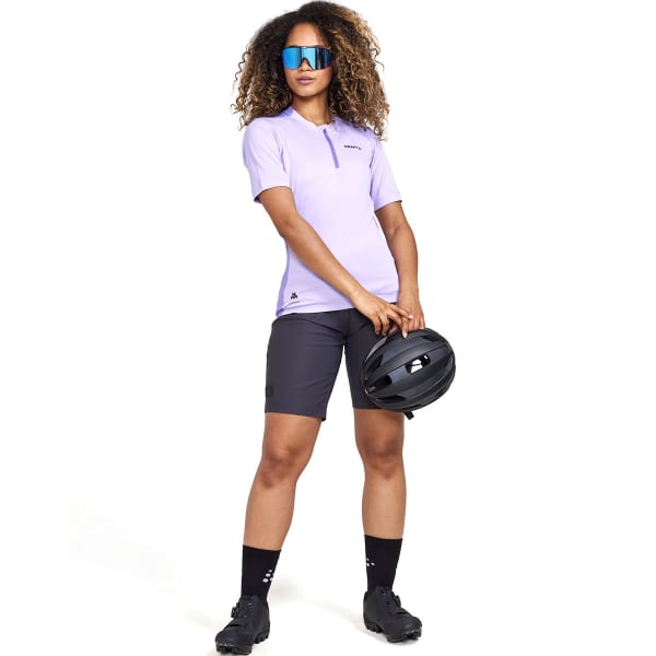 Maillot VTT CRAFT CORE OFFROAD SS JERSEY W LAVENDER-MAGIC