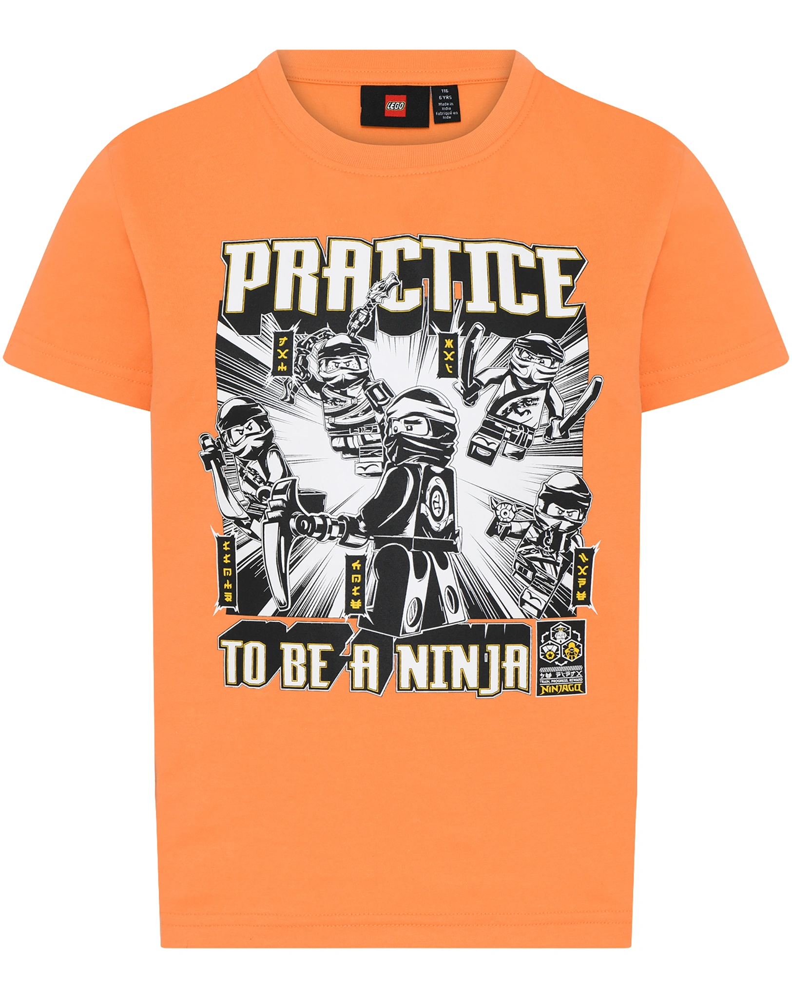 T-Shirt LWTAYLOR 330 in pastel orange