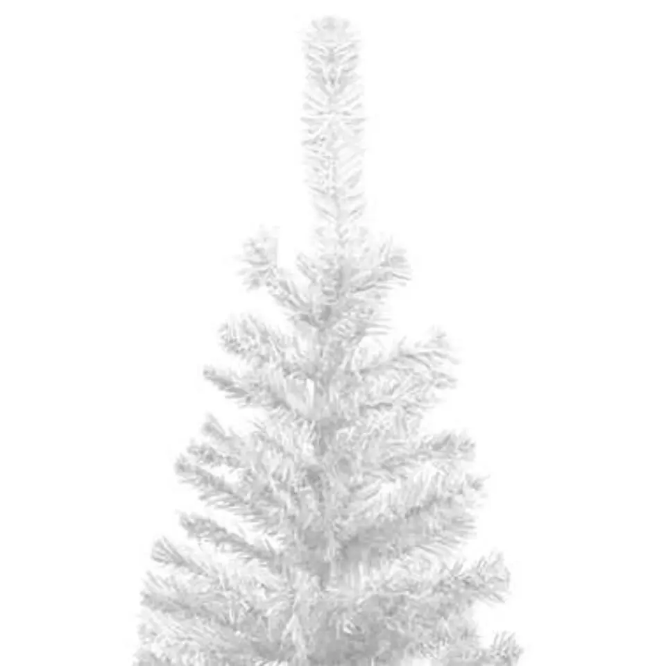 vidaXL - Kunstkerstboom - Wit - 240 x 120 cm