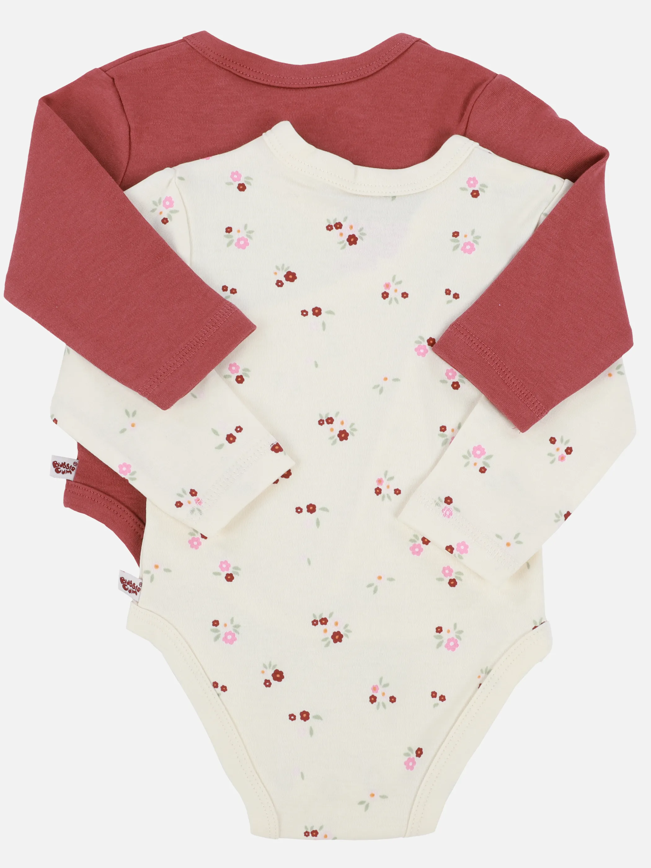 Baby Mädchen Wickelbody im 2er Pack