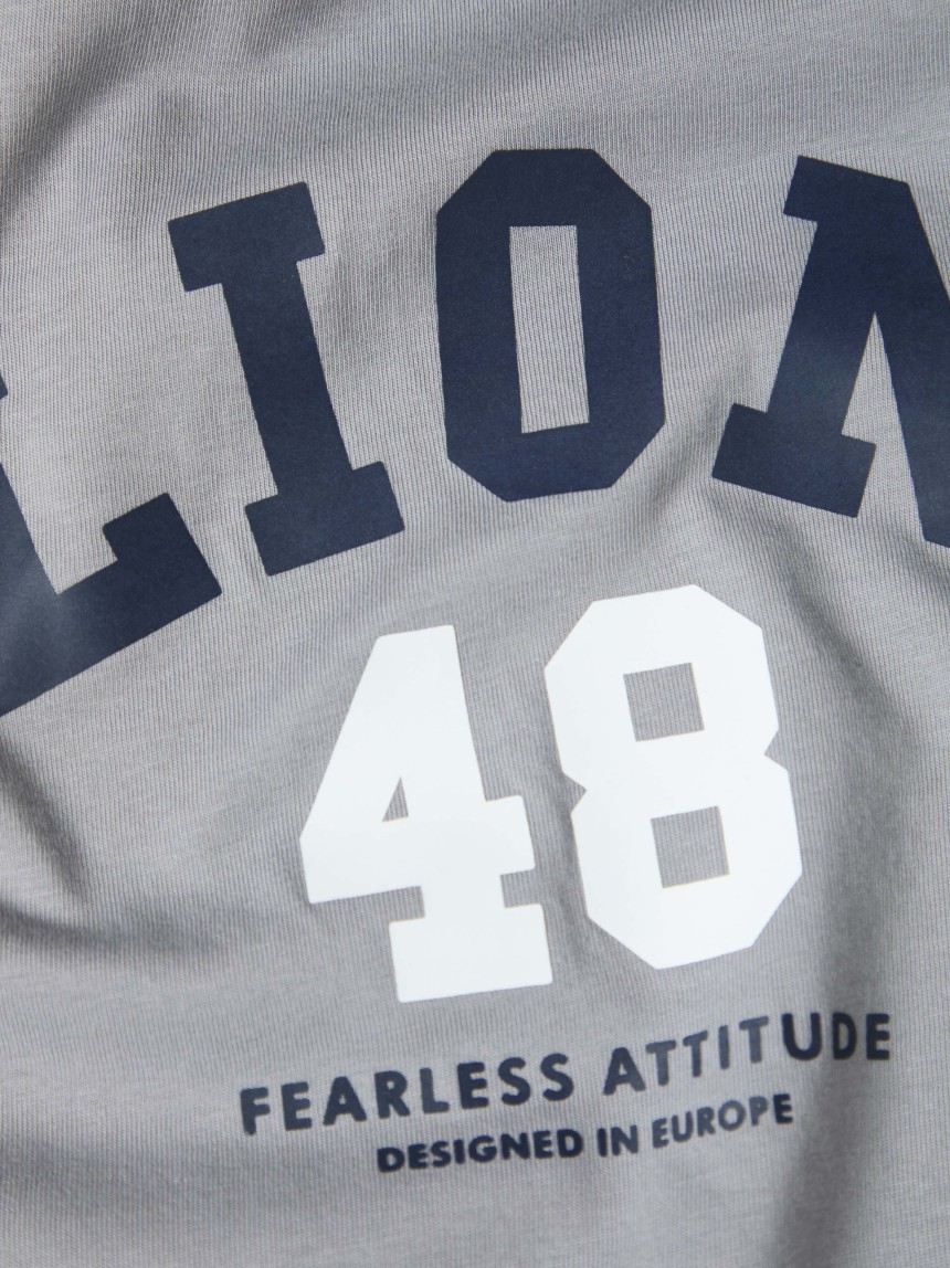 T-shirt em algodão com estampado