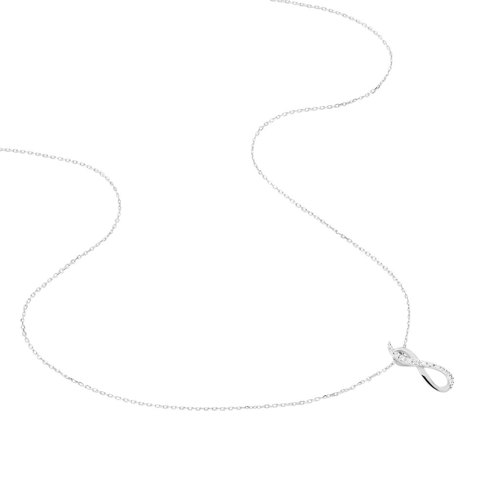 Collier Osanna Or Blanc Diamants