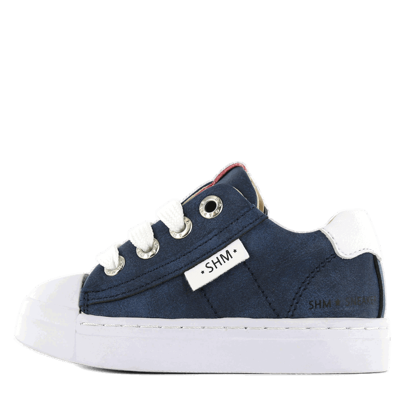 Shoesme donkerblauwe sneaker Leer, Microleer | Jongens schoenen