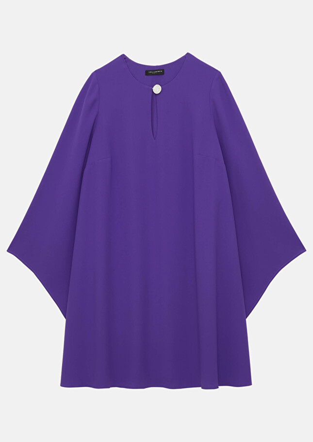 Robe Raonieviolette en crêpe