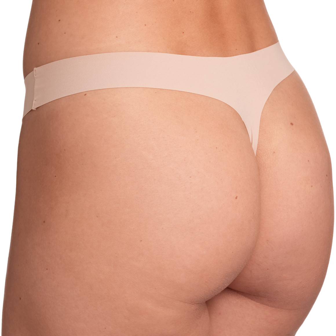 Gina Benotti Damen Seamless-String im Basic-Look beige