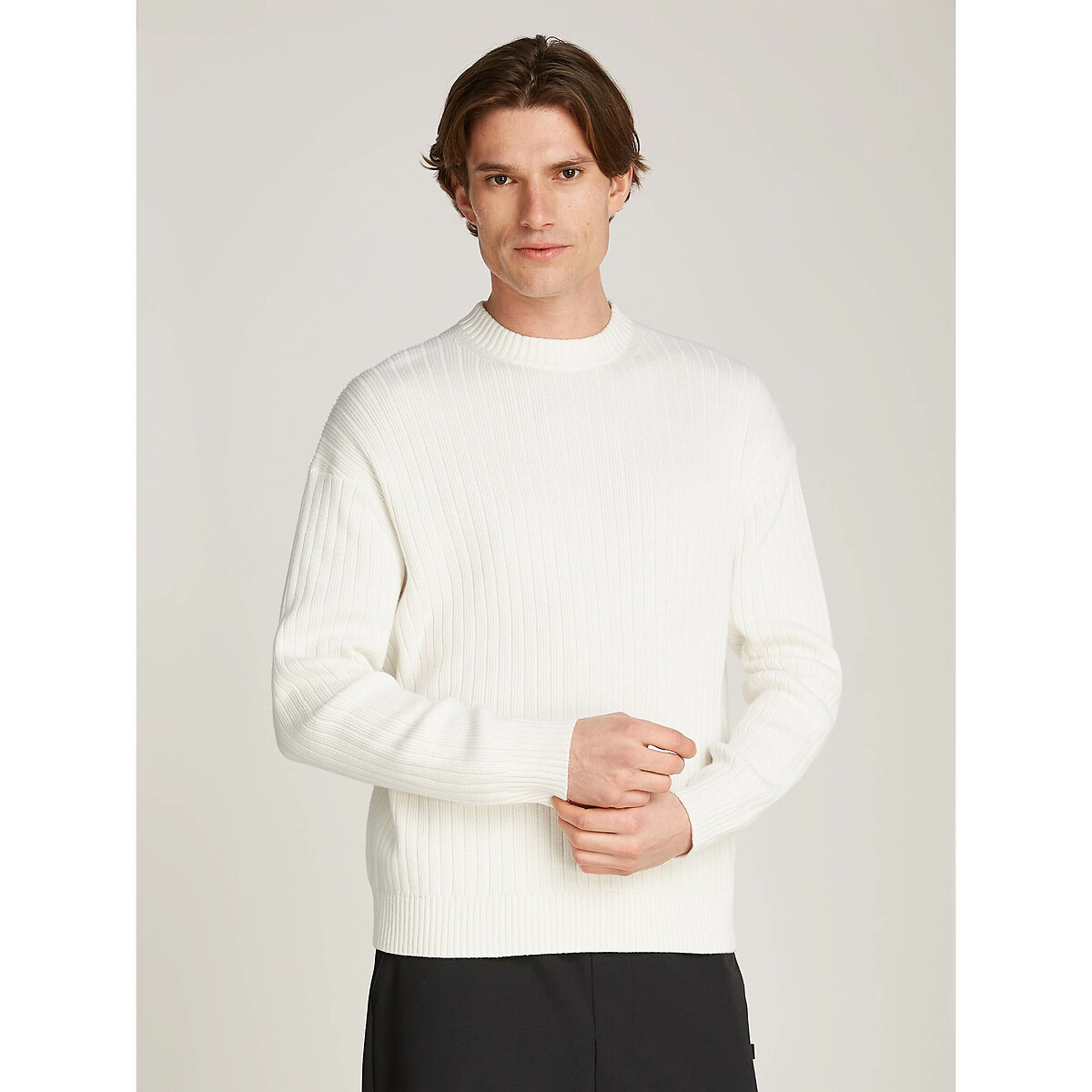 CALVIN KLEIN JEANS<br>Suéter de gola redonda