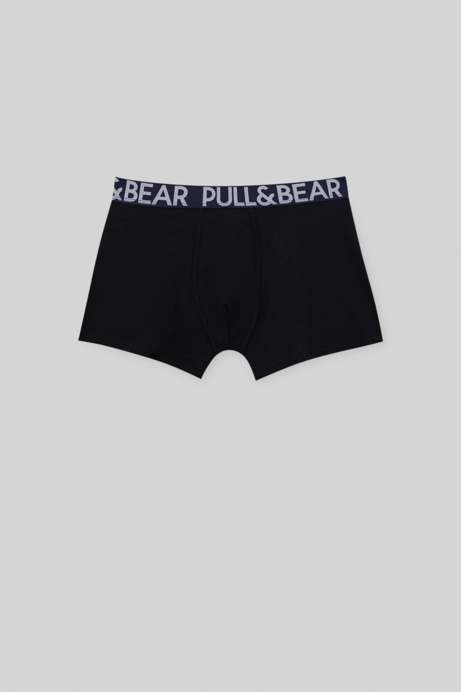 Pacote de cuecas boxer com cintura contrastante - várias opções