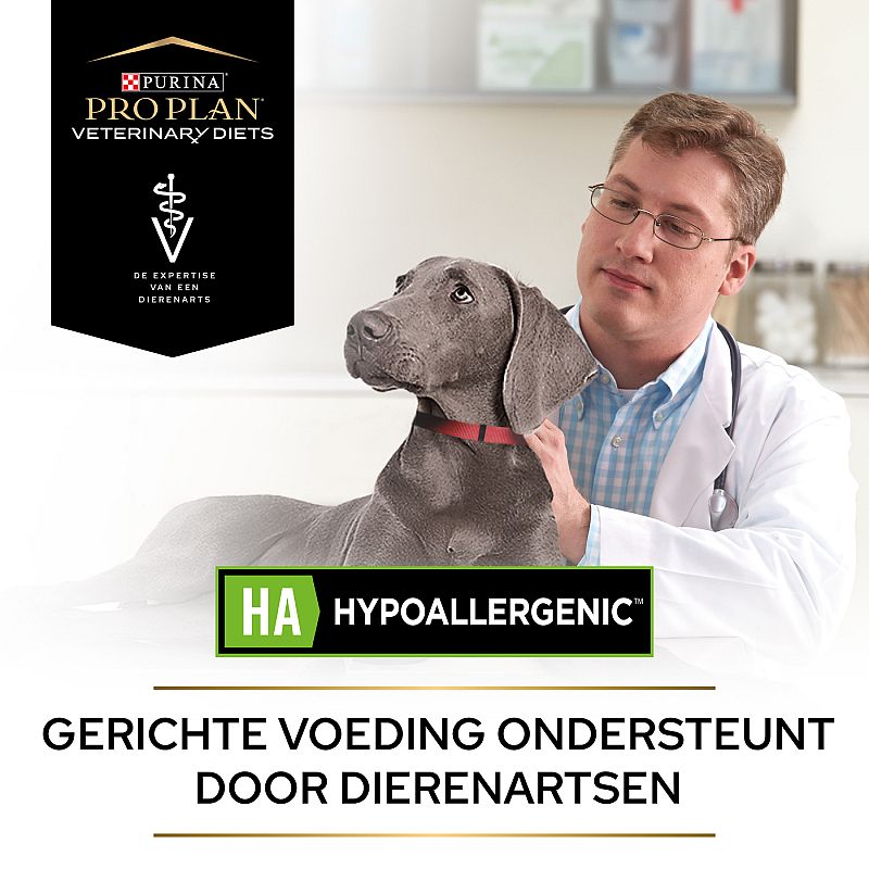 Purina Pro Plan Veterinary Diets Canine HA Hypoallergenic Hondenvoer | 3 kg | 10891