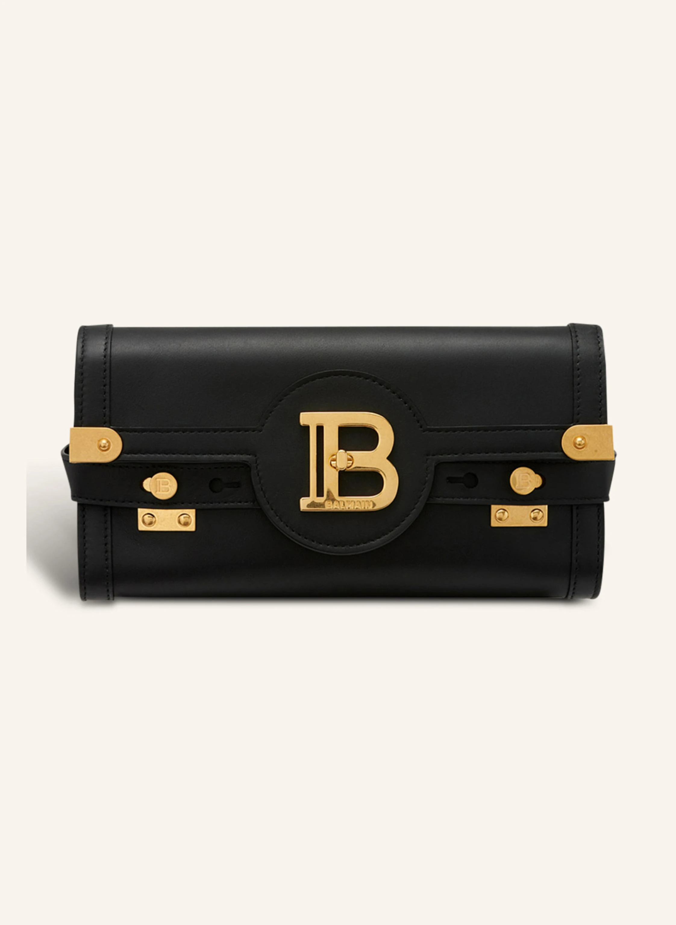BALMAIN Pochette B-Buzz 23 aus Leder