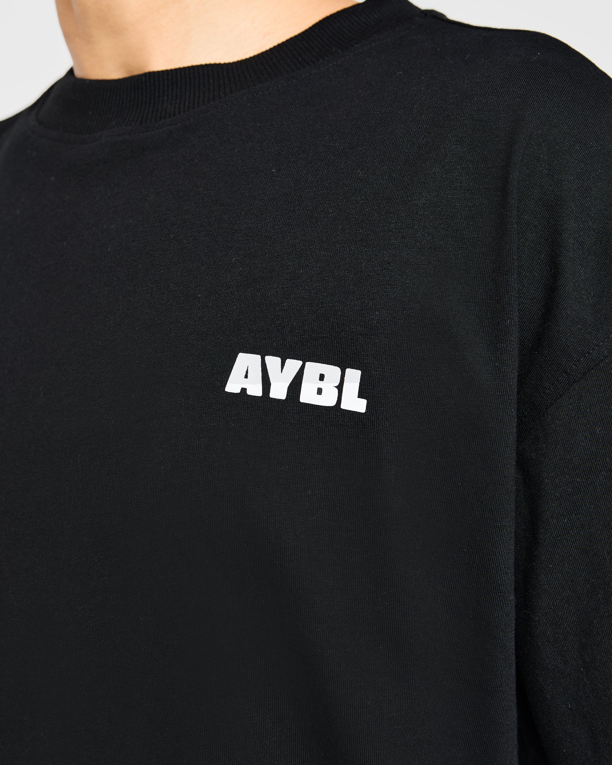 Focused Wavy Oversized T Shirt