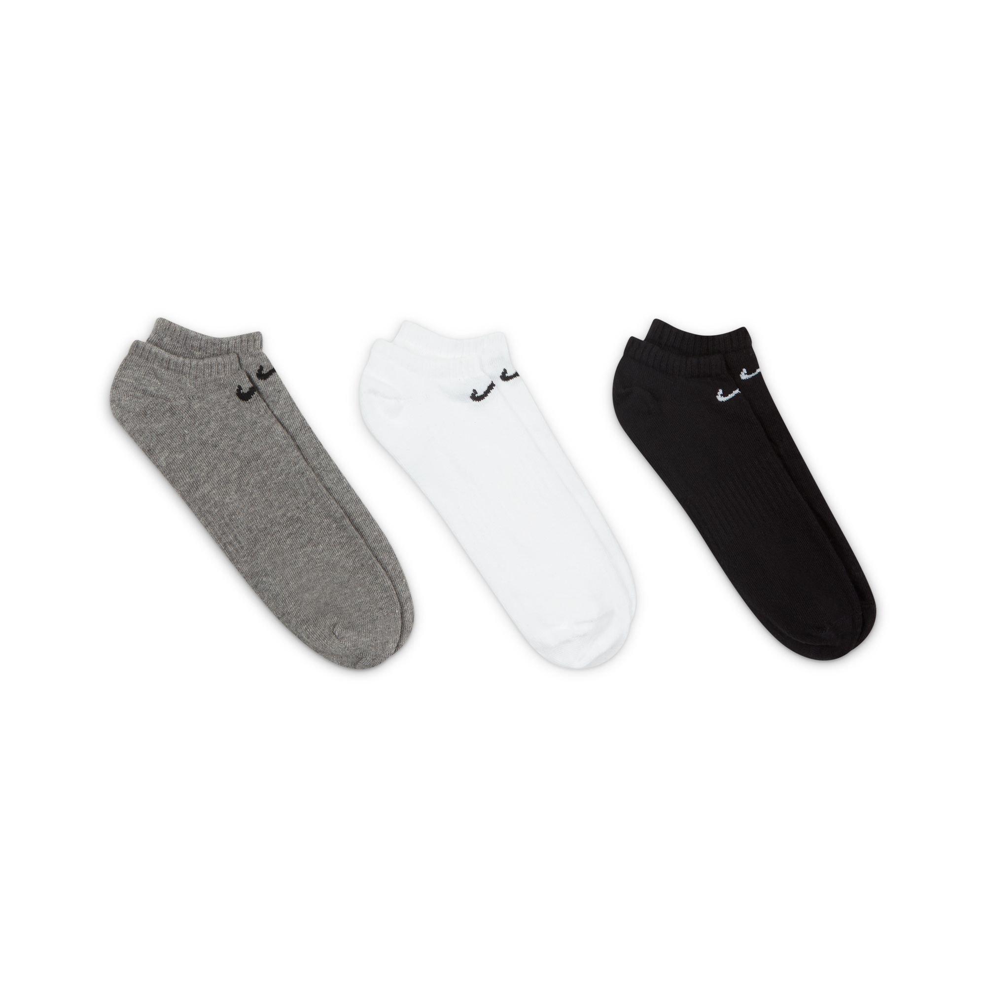 Nike 3 Pack No Show Socks Mens