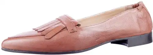 6810 CALAND COGNAC - maat 43 ballerina cognac - maat 43 Calandschoen