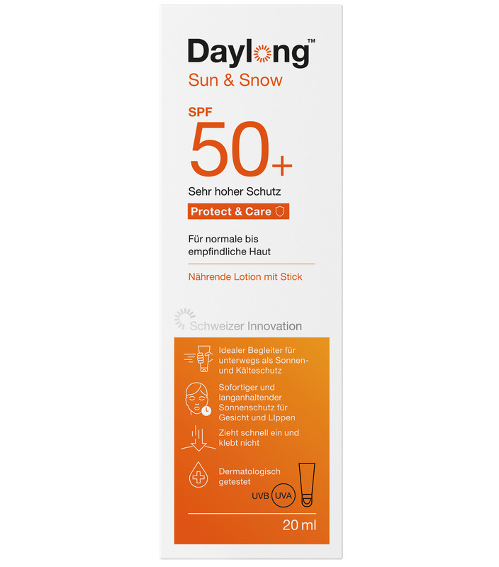 DAYLONG Sun & Snow Lotion & Stick<br>20 ml, Lotion, SPF50+