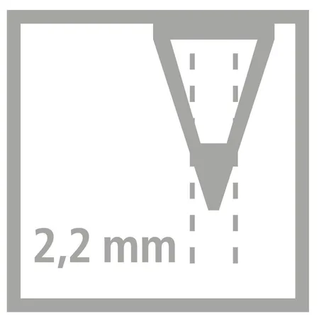 Umweltfreundlicher Bleistift mit Radiergummi - STABILO GREENgraph - Härtegrad HB - 12er Pack
